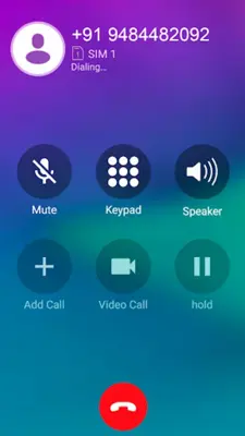 Video Ringtone - Phone Dialer android App screenshot 0